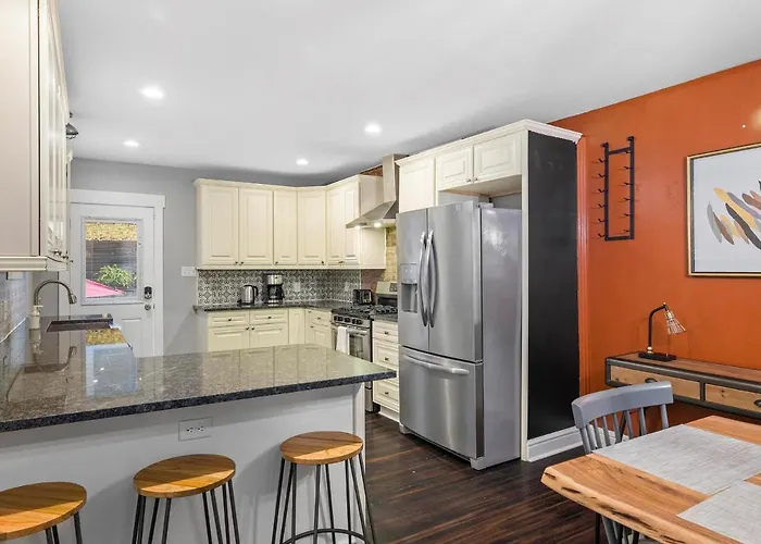 Ferienhaus Stylish 4 Bedroom Loft Home, North Shore, Skyline View Close To Nhl, Nfl Pittsburgh
